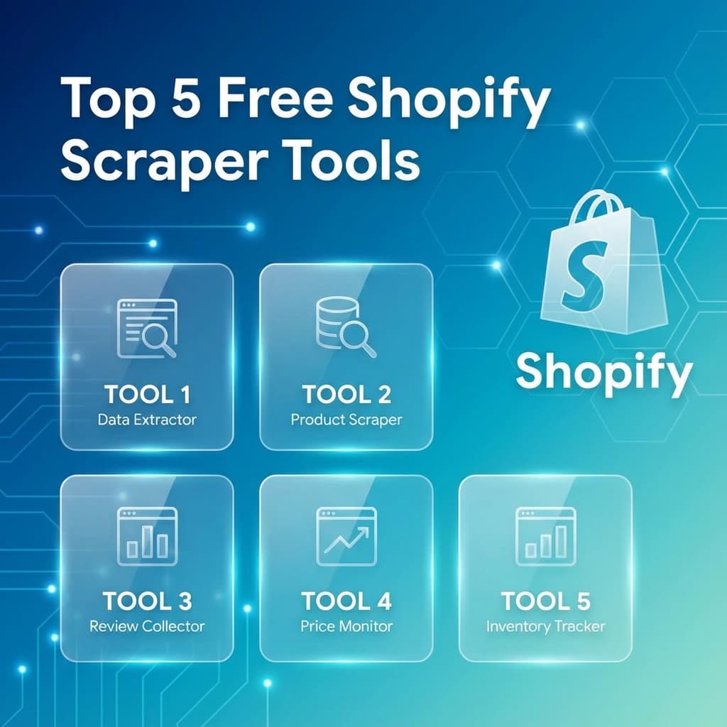 Top 5 Free Shopify Scraper Tools for Dropshippers
